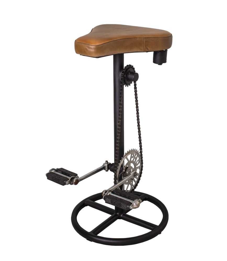 Tabouret cycliste assise forme selle
