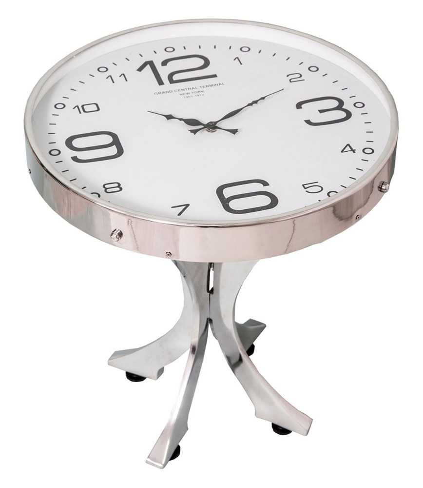 Table d'appoint horloge