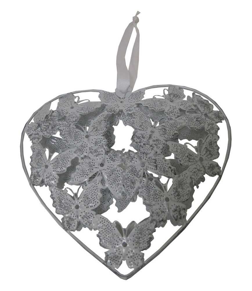 Coeur papillon GM H28 cms