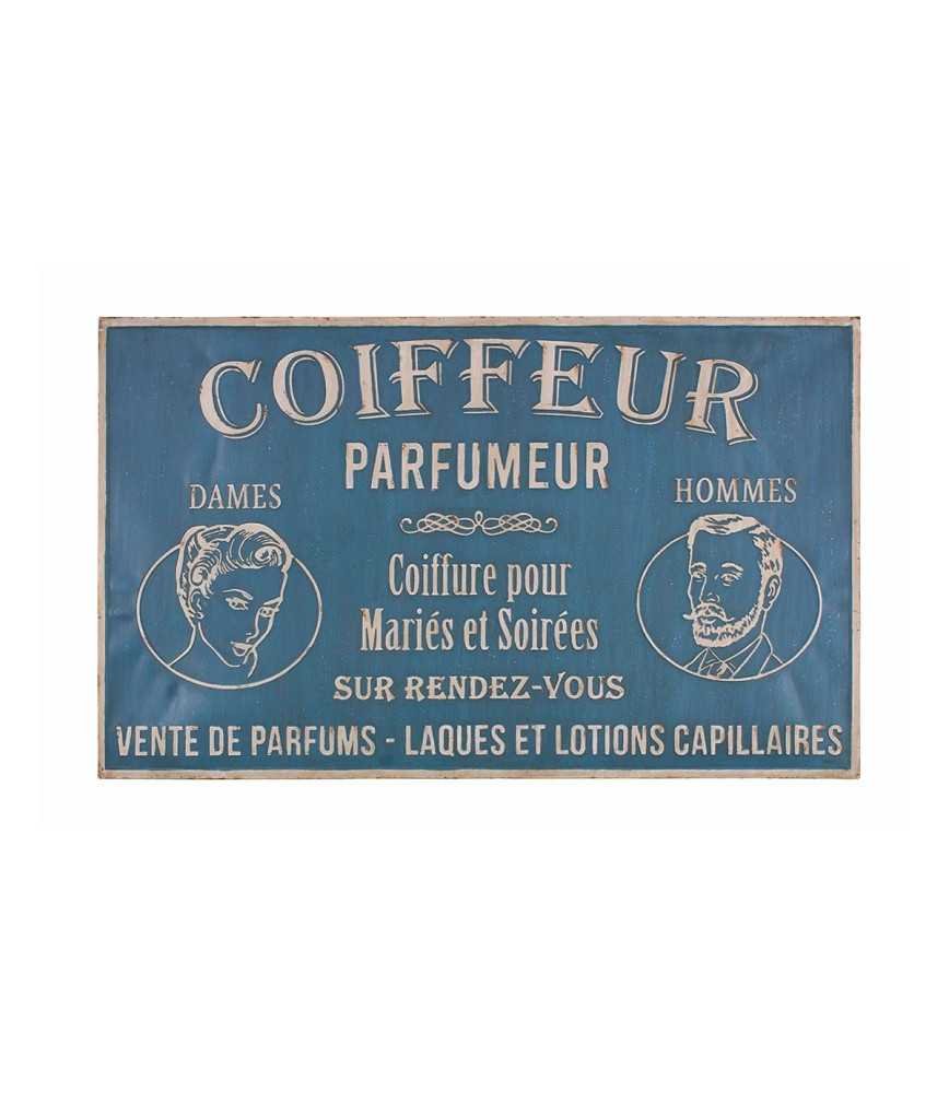 Grande plaque Coiffeur 123 x 74 cm