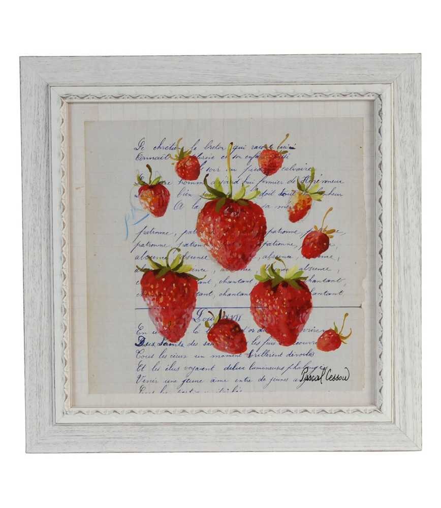 Tableau fraises 38*38