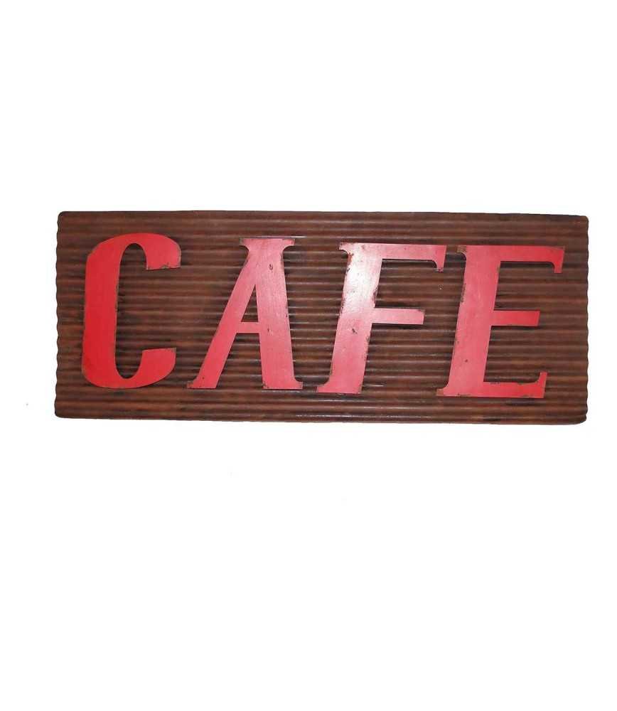 Plaque CAFE