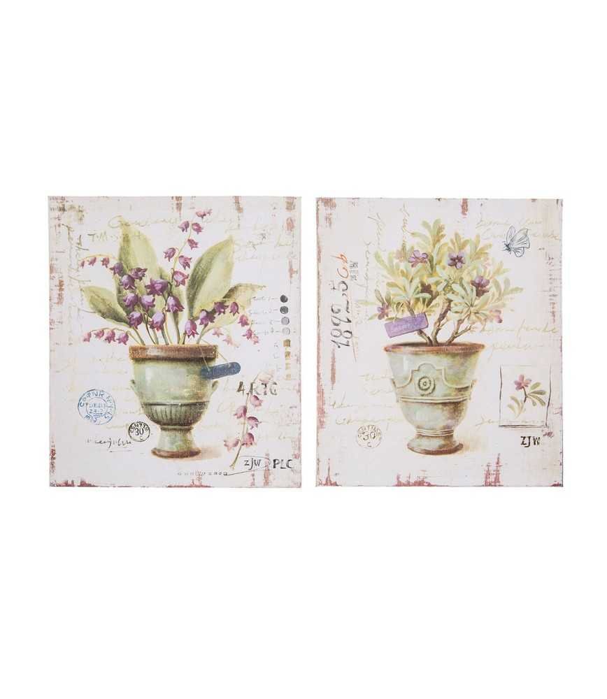 Set de 2 Tableaux 25x30 Provence