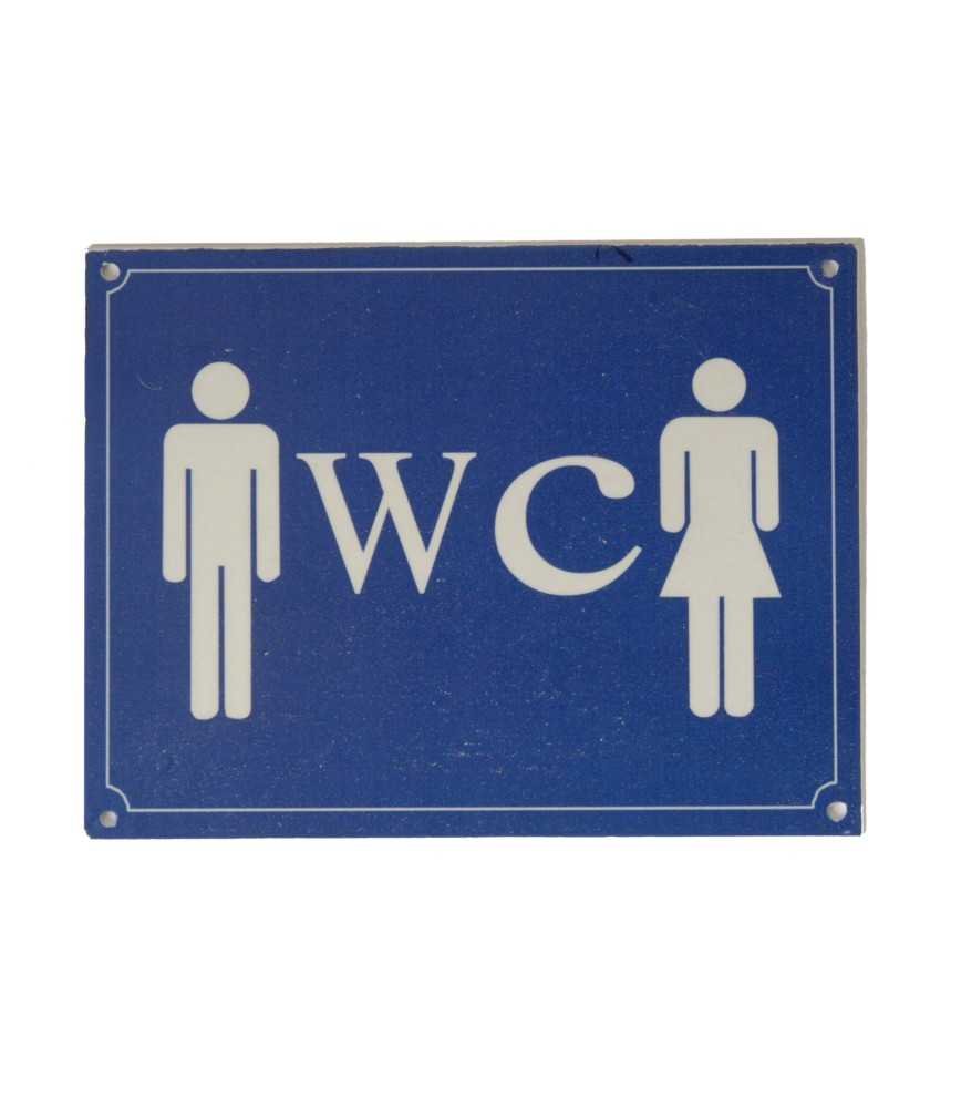 Plaque wc