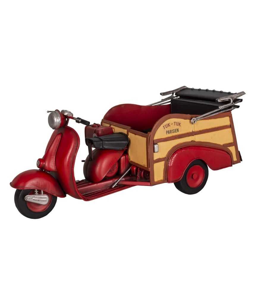 Scooter taxi rouge