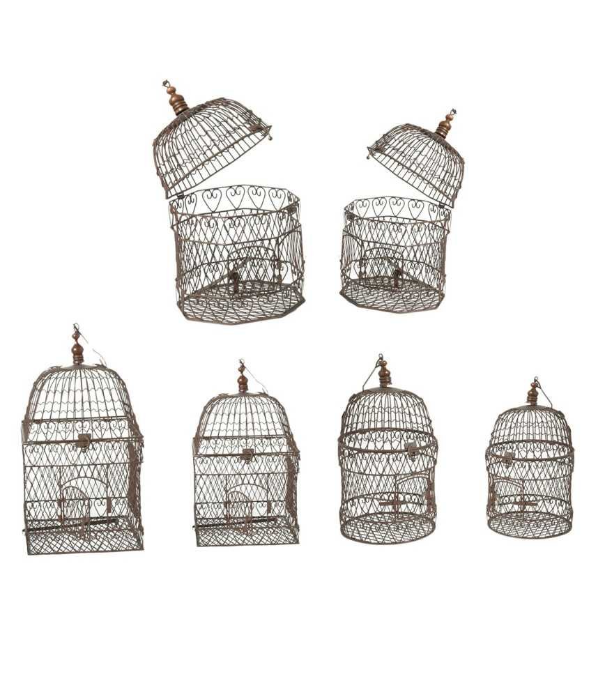 Set 6 cages assorties