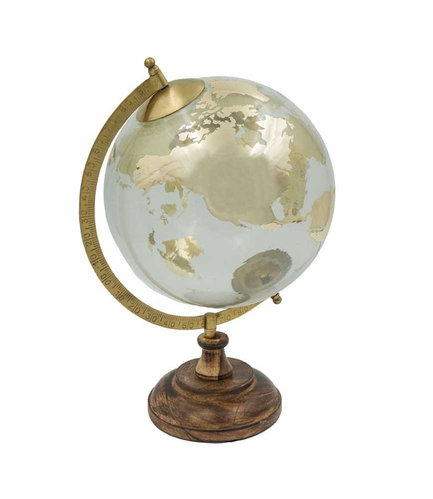 Globe terrestre en verre